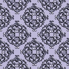 3D effect seamless background, wallpaper decoration pattern
