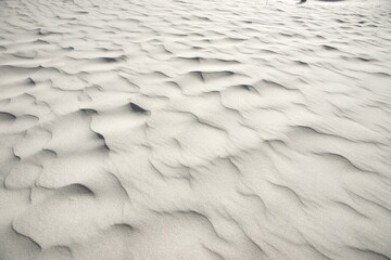 Background image, wave structures in the bright sand beach at the North Sea, Germany, Europe
