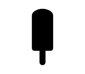 Ice cream icon in vector on white background