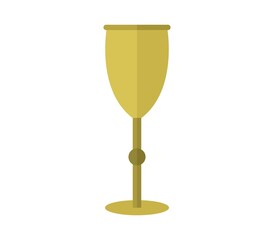 Christian cup icon illustrated in vector on white background