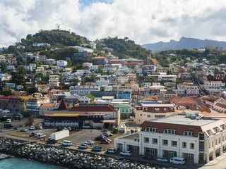 Saint George Harbor, Grenada, Lesser Antilles, Central America