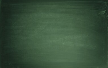 Blank green blackboard vintage color toned, space for text or images