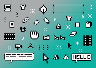 Pixel 8-bit Art & Illustration