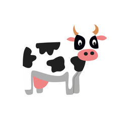 cow Vector Illustration