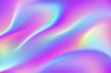 Obraz premium Soft, colorful gradient with smooth transitions of pink, purple, and blue, AI generated