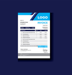 "Sleek and Modern Invoice Template – Perfect for Any Industry""Clean and Minimalist Invoice Design for Professional Use"
