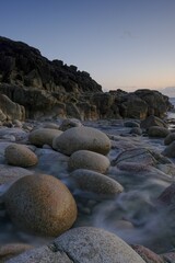 Stony Coast, Porth Nanven, near Land's End, Cornwall, United Kingdom, Europe