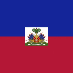 Official national flag of Haiti