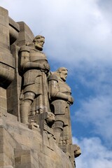 Guardian figures, The Monument to the Battle of the Nations, Völkerschlachtdenkmal, Leipzig,...