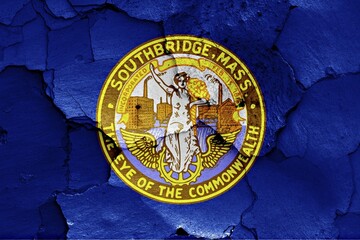 Flag of Southbridge, Massachusetts