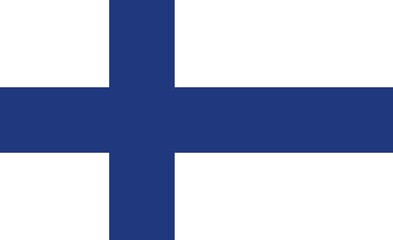 Flag of Finland, Vector illustration