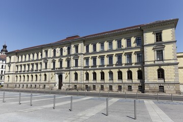 Regional Court and Constitutional Court of the Free State of Saxony, Leipzig, Saxony, Germany,...