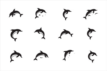 Majestic Dolphin Silhouette Mega
