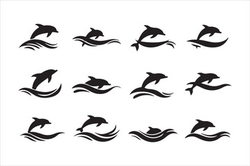 Majestic Dolphin Silhouette Mega
