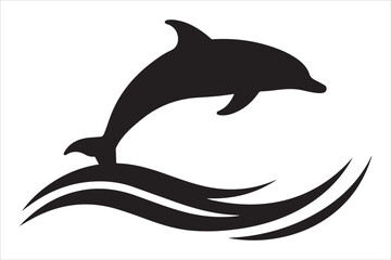 Majestic Dolphin Silhouette Mega
