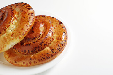 Sweet spiral buns