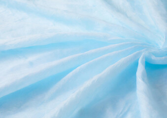 Obraz premium 水色の布の背景