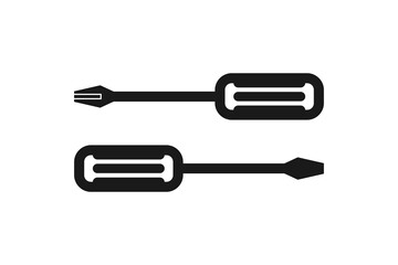 screwdriver icon line vector design