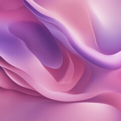 Obraz premium Abstract image with layered pink and purple gradients, showcasing smooth, organic shapes and curves, AI generated