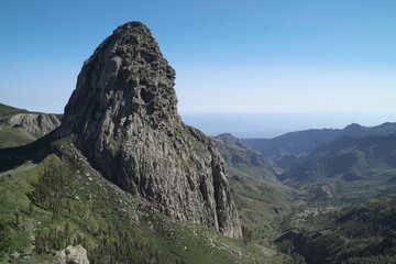 Roque de Agando, Los Roques, La Gomera, Canary Islands, Spain, Europe