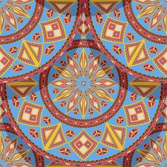 Najdi style vector seamless pattern