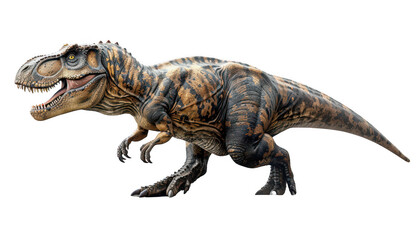 Obraz premium tyrannosaurus rex isolated on transparent background