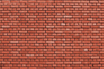 Red brick wall background