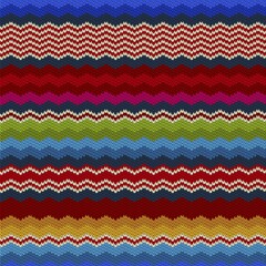 Knitted poncho texture for design, vector background