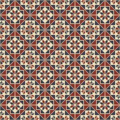 Embroidery Tatreez pattern, Palestinian fashion vector ornament