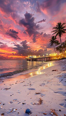 Sunset Kayaking Adventures: Gliding Through Clearwater's Crystal Waters Under Florida's Painted Sky