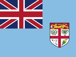 Official national flag of Fiji