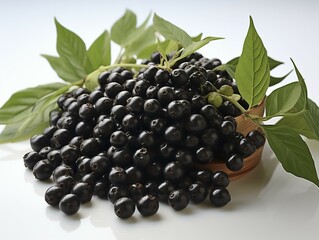 Pepper (Piper nigrum), plant species from the pepper family (Piperaceae), ai generated