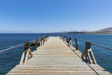Obraz premium Fishing village near Arrieta, Punta de la Vela, Lanzarote, Canary Islands, Spain, Europe