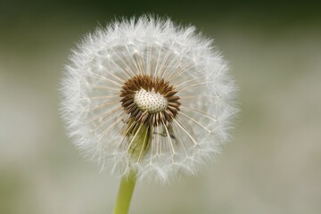 Blowball, Dandelion (Taraxacum officinale), seminal state, Schleswig-Holstein, Germany, Europe