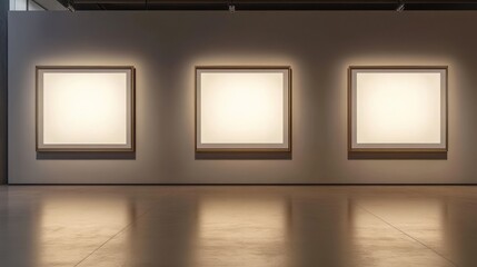 Professional gallery frame composition, premium metallic construction, refined minimalist aesthetic, elegant shadow projection, sophisticated wall mounting design, clean geometric borders, luxury