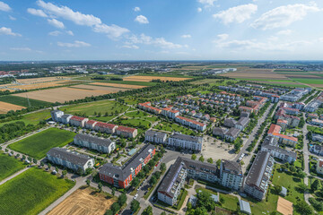 Der Augsburger Stadtteil Göggingen rund um den Bezirk Göggingen-Süd
