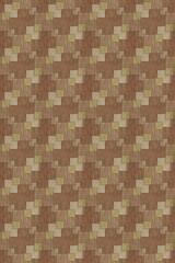3D effect seamless wooden background, wallpaper decoration pattern