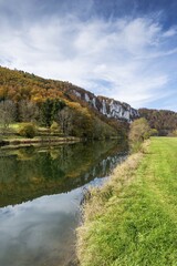 Autumn in the Upper Danube Nature Park, Baden-Wuerttemberg, Germany, Europe