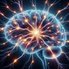 Electrifying Neuronal Connections Illuminating the Brain's Neuron Cellse