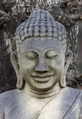Buddha statue at Royal Palace, Phnom Penh, Cambodia, Asia