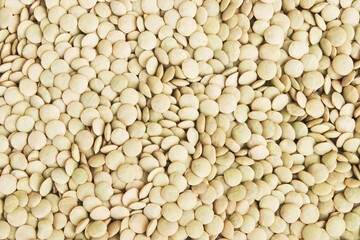 Dried Lentils as background