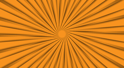 Obraz premium One point shining abstract minimal new background design | Line background with one point direction with shadow for floral, banner, web, corporate,texture, decorative use with orange color