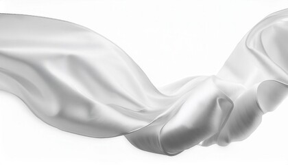 Joyful ribbon billows dramatically in the wind during a vibrant celebration