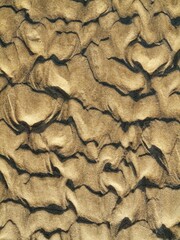 Wavy pattern in the sand of beach, Cadiz province, Andalusia, Spain, Europe