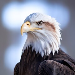 Obraz premium american bald eagle