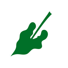 tropical leaves illustration
