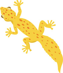 Naklejka premium Gecko Lizard Animal Design vector