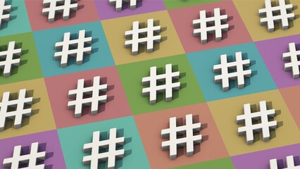 Symbolic image on the topic of social networks