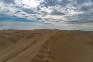 sand dunes in the desert