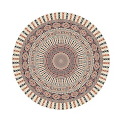 Circular pattern in traditional Palestinian style, vector design element